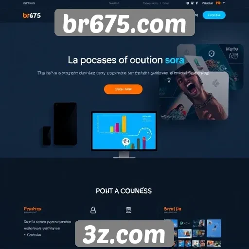 Navegação intuitiva no site br675.com atrai usuários