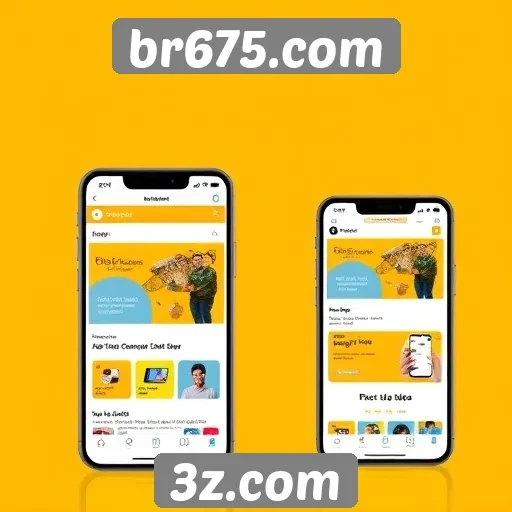 Experiência do usuário no br675.com em dispositivos móveis