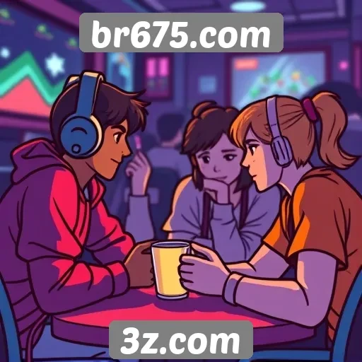 Perfis de usuários e interação no br675.com